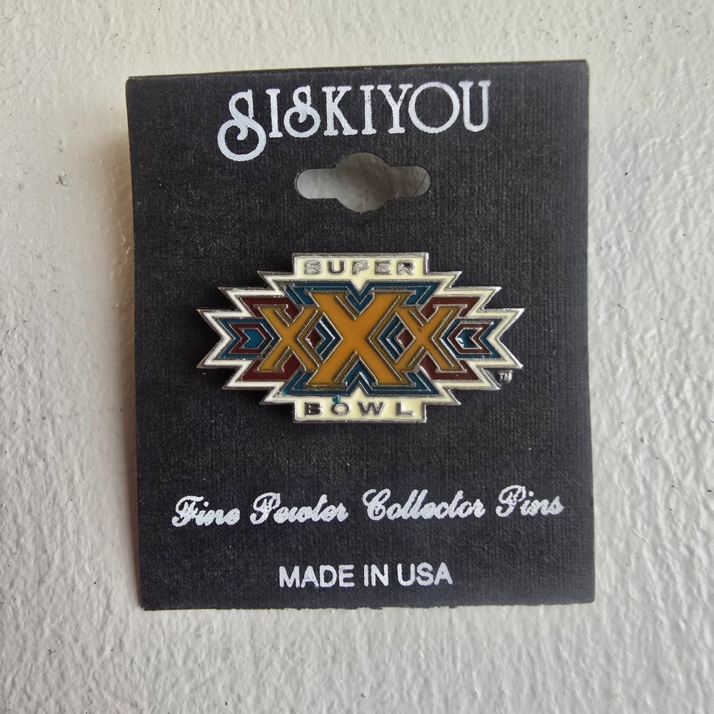 Vintage Official Super Bowl XXX Cowboys vs Steelers Pin 1996 Hat Pin NOS New NFL